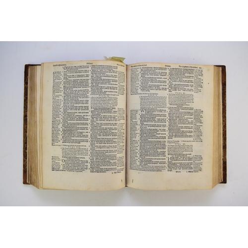 120 - THE BIBLE, Translated according to the Ebrew and Greeke, and conferred with the best translations in... 