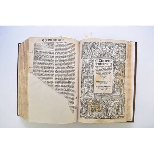 129 - MATTHEW'S BIBLE, 1551. The Byble, that is to say, all the holye scripture: in which are contayned th... 