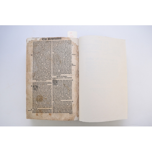 129 - MATTHEW'S BIBLE, 1551. The Byble, that is to say, all the holye scripture: in which are contayned th... 