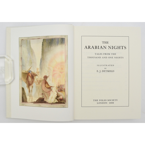 16 - FOLIO SOCIETY, Children's books. The Arabian Nights, illustrated by EJ Detmold, 1999; GRAHAME, Kenne... 