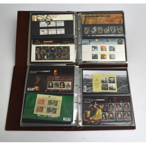 164 - Large accumulation of stamps. GB collection in six albums; includes 1x 1d Black, 3 x 1841 2d Blues, ... 