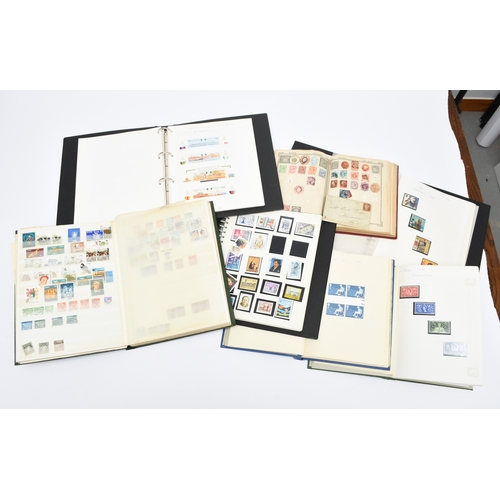 164 - Large accumulation of stamps. GB collection in six albums; includes 1x 1d Black, 3 x 1841 2d Blues, ... 