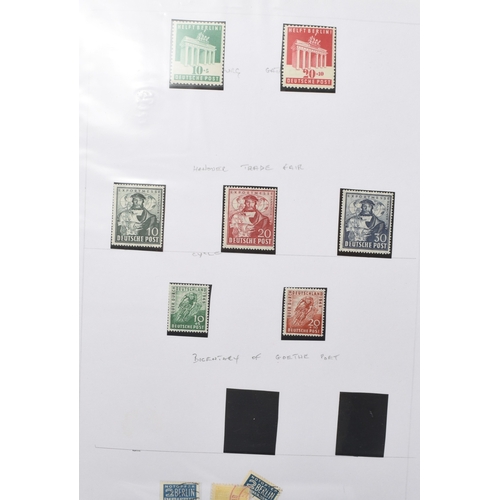 166 - Germany, Allied Occupation, 1945-48 mint and used very comprehensive collection in black binder span... 