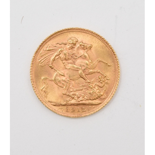 202 - George V Sovereign dated 1915