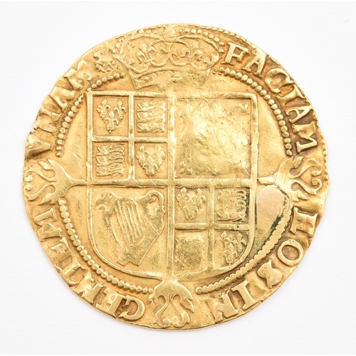 205 - James I laurel, third coinage - value behind head m.m thistle both sides. Date 1621-23, weight: 8.8g... 