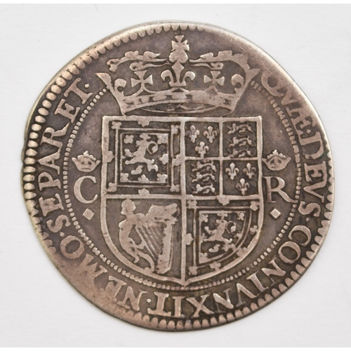 214 - Scotland - Charles I 1625 - 49 third coinage (1637 - 42) twelve shillings mm thistle