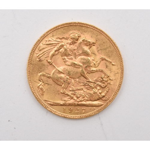 270 - A George V Sovereign, dated 1927