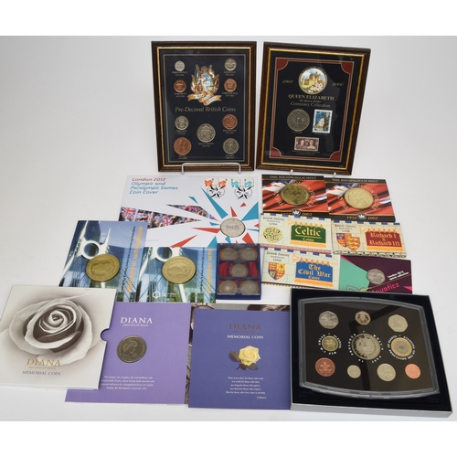 277 - UK proof coinage sets from 1970, 1971, 1980, 1981, 1983 to 1995, 1997-1998, 2000 to 2005, 2008 and 2... 