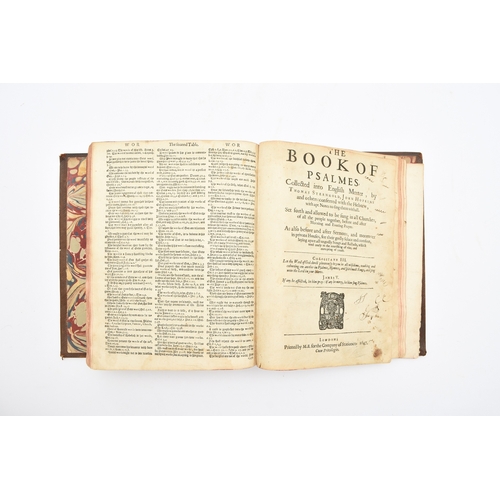 30 - HOLY BIBLE, R Barker 1613. 4to, Black Letter. Lacking general title and all preliminary leaves. Begi... 