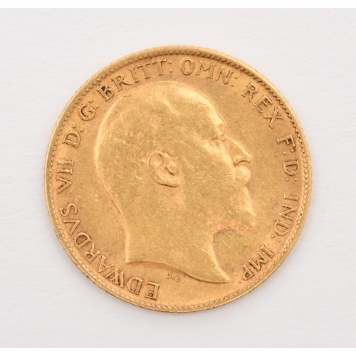 305 - Edward VII half Sovereign, dated 1906