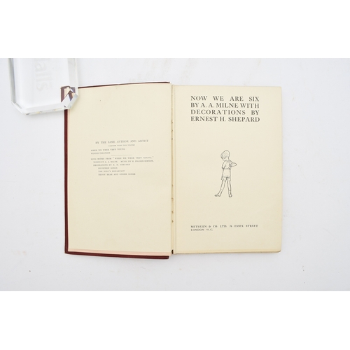 31 - MILNE, A A, The House at Pooh Corner, 1st edition 1928 (page 13/14 torn, pages 11-14 loose, general ... 