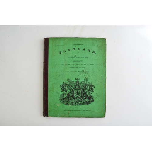 35 - BEATTIE, William, Scotland Illustrated in a series of views by Thomas Allom. Six parts (complete). Q... 