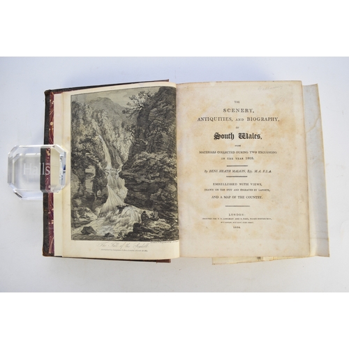 37 - MALKIN, Benjamin Heath, The Scenery, Antiquities and Biography of South Wales. 4to, 1st edition, 180... 