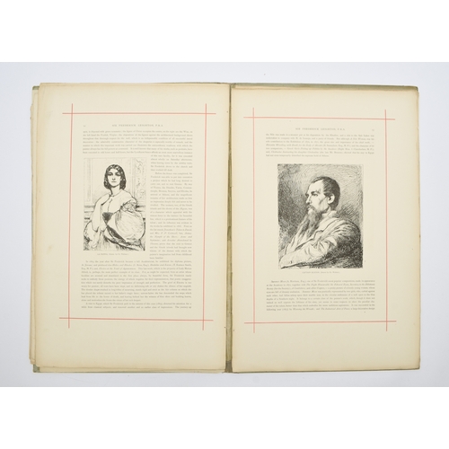 5 - DUMAS, F G, editor. Modern Artists: A Series of Illustrated Biographies. Parts I-XII, lacking part I... 