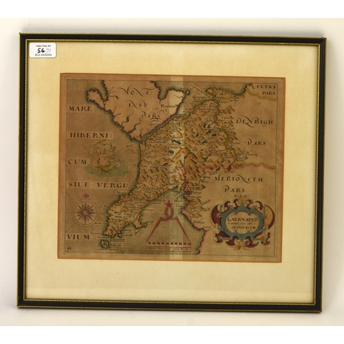 56 - MAPS, J Basire, An Exact Draught of the Bay and Harbour of Vigo. c 1747. 380mm x 480mm. Hand coloure... 