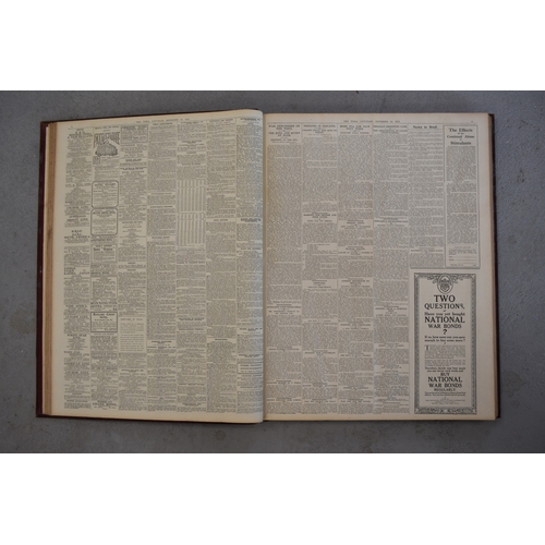 79 - THE GREAT WAR. Daily issues of The Times newspaper from 1st August 1914 to 31st July 1919. Issues 40... 