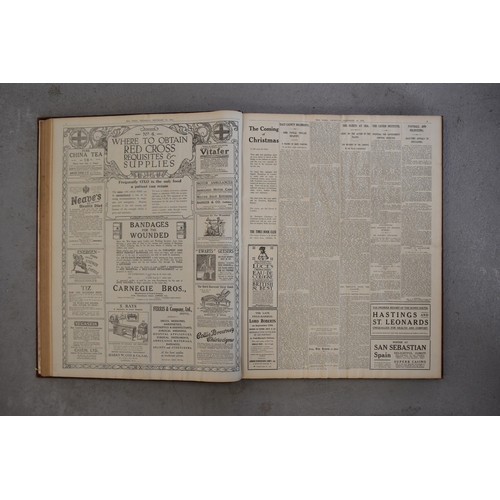 79 - THE GREAT WAR. Daily issues of The Times newspaper from 1st August 1914 to 31st July 1919. Issues 40... 