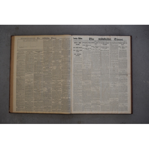 79 - THE GREAT WAR. Daily issues of The Times newspaper from 1st August 1914 to 31st July 1919. Issues 40... 