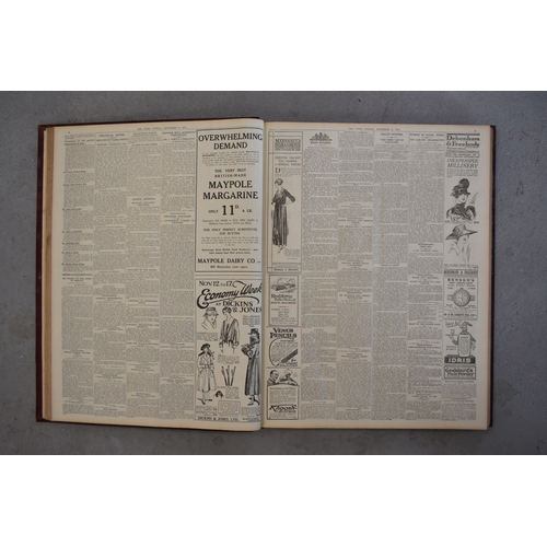 79 - THE GREAT WAR. Daily issues of The Times newspaper from 1st August 1914 to 31st July 1919. Issues 40... 