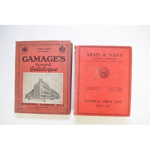 94 - GAMAGES GENERAL CATALOGUE 1925-1926. 4to. 702 pages with thousands of illustrations. With Army & Nav... 