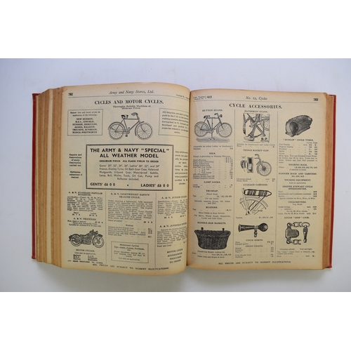 94 - GAMAGES GENERAL CATALOGUE 1925-1926. 4to. 702 pages with thousands of illustrations. With Army & Nav... 