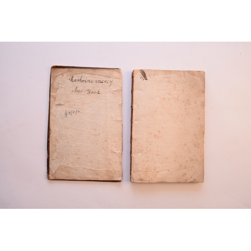 68 - MANUSCRIPT COOKERY BOOK. Kidder, Edward. Receipts of Pastry and Cookery. For the use of his schoolar... 