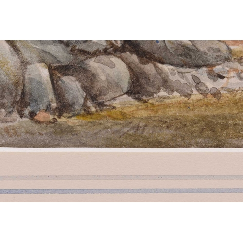 122 - Samuel Jackson (1794-1869) Cader Idris, watercolour, 21.5 x 29 cm, frame 40 x 47 cm Provenance: A Pr... 