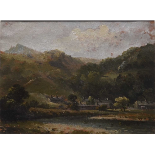 132 - William George Jennings (1763-1854) Llyn Cowarch near Dollgellau, with Cader Idris in the Distance, ... 