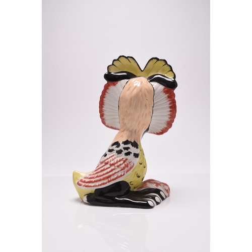 150 - A Lorna Bailey grotesque model of 'Gary the Grebe', printed and painted marks, 28cm high Condition:G... 