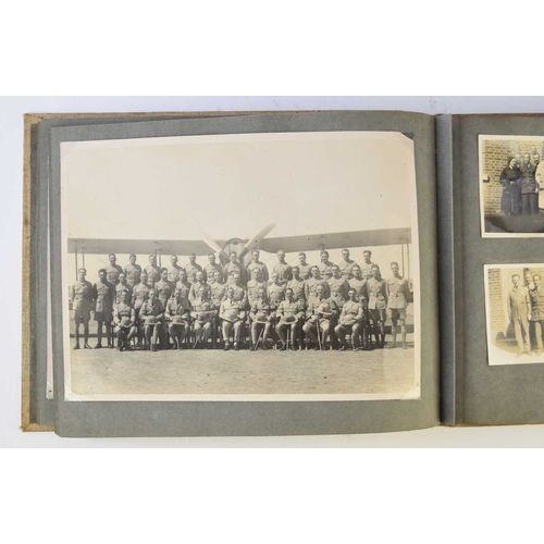 1 - Royal Air Force. An inter-war period photograph album, circa 1925 comprising sixteen 8x6