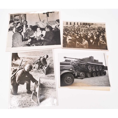 40 - PRESS PHOTOGRAPHY. German Military subjects, predominantly Second World War but some circa 1935 onwa... 