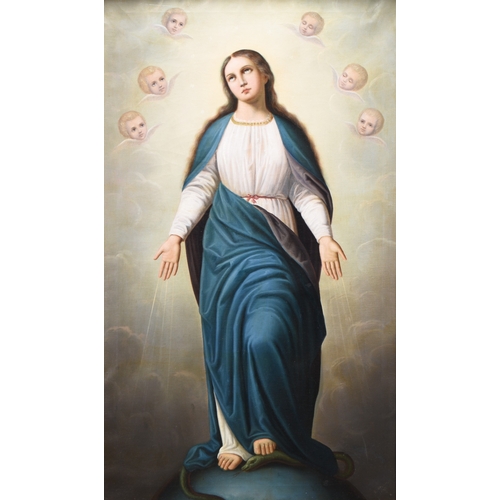 115 - Continental School (19th Century) The Immaculate Conception, follower of Bartolomé Esteban Murillo (... 