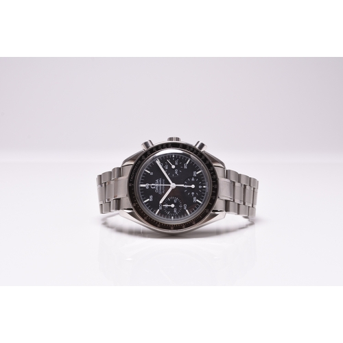 68 - Omega: A gentleman's stainless steel chronograph wristwatch Model: Speedmaster Reference: 3510.50.00... 