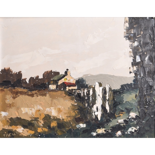 30 - A Trell (Welsh 20th Century) A Pair of North Wales Landscapes, signed lower right, oil on board, 29 ... 