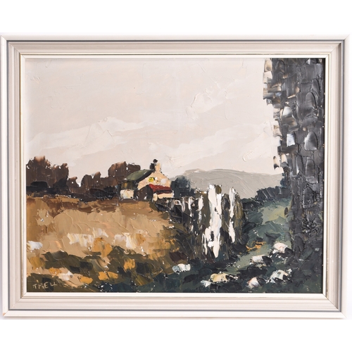 30 - A Trell (Welsh 20th Century) A Pair of North Wales Landscapes, signed lower right, oil on board, 29 ... 