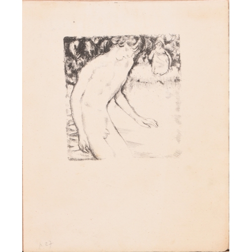 38 - After Pierre Bonnard (1867-1947) Female Figure, Lithograph from Daphnis and Chloé, 15.5 x 14 cm (i),... 