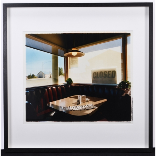 48 - Richard Heeps (b. 1965), Nicelys' Cafe, Mono Lake, California, 2003, photographic print, signed and ... 