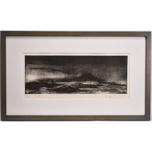 61 - Jason Hicklin (b.1965) Iona, signed and dated '07 lower right, numbered 1/30, etching aquatint, 14.5... 