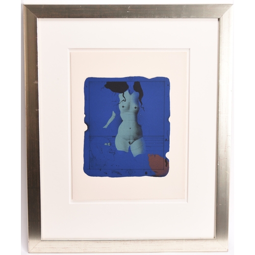 63 - Paul Wunderlich (1927-2010), Torso sur une Pierre Bleue, lithograph on paper, 32 x 25cm (SH), glazed... 