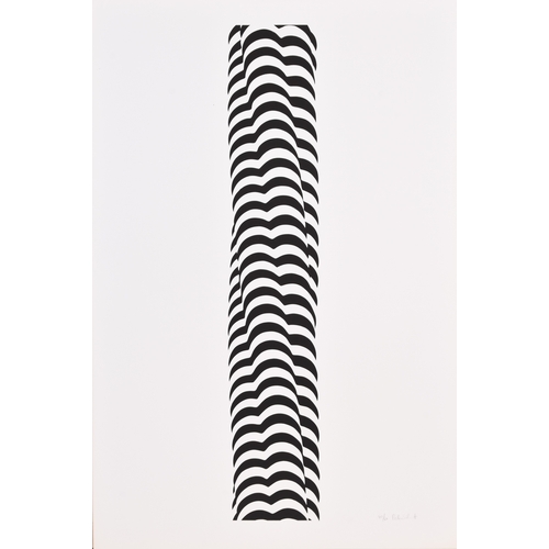 82 - Peter Schmidt (German 1931-1980) Cycloid VI, 1966, signed and numbered 40/60 lower right, screenprin... 