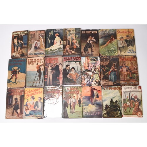 10 - READERS LIBRARY. 41 titles circa 1930s, all in dust wrappers. Including titles by Jules Verne (2), H... 