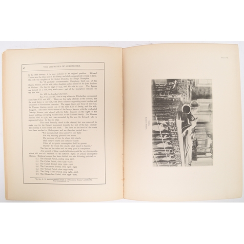 117 - CRANAGE, DHS, An Architectural Account of the Churches of Shropshire, 4to, 10 parts 1894-1912. Bound... 