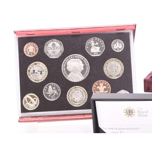 139 - UK and Commonwealth silver proof and silver coin collections comprising 1996 silver proof anniversar... 