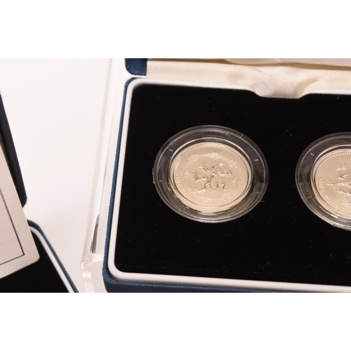 142 - UK commemorative coinage comprising fifteen boxes silver proof 50p - £1 - £2 and crown with certific... 