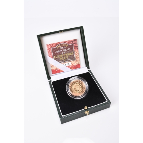 202 - UK, Royal Mint Elizabeth II. Two gold proof two pounds dated 2005 and 2008 within fitted capsules an... 