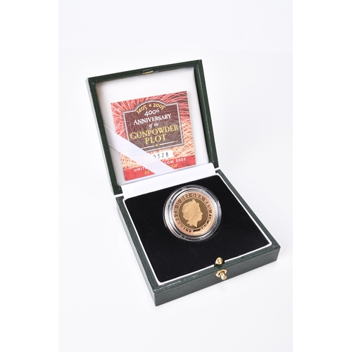 202 - UK, Royal Mint Elizabeth II. Two gold proof two pounds dated 2005 and 2008 within fitted capsules an... 