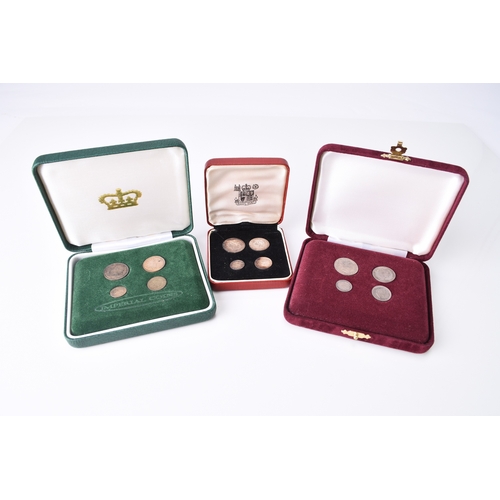 218 - George IV Maundy set dated 1830, within fitted case stamped 