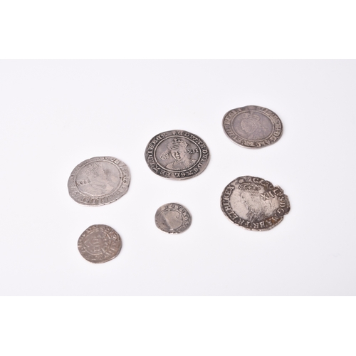 250 - A small collection of hammered silver coinage, Edward I to Charles I comprising Edward I long cross ... 