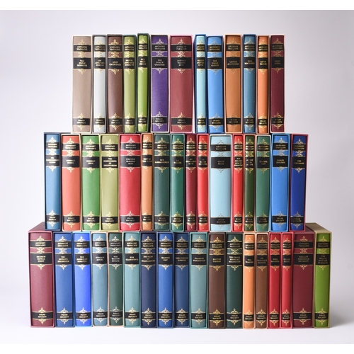 3 - FOLIO SOCIETY. Anthony Trollope, Works. 47 vols, c.1987-99. In slipcases. 'Can You Forgive Her' dama... 