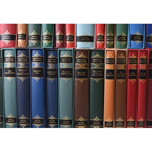 3 - FOLIO SOCIETY. Anthony Trollope, Works. 47 vols, c.1987-99. In slipcases. 'Can You Forgive Her' dama... 